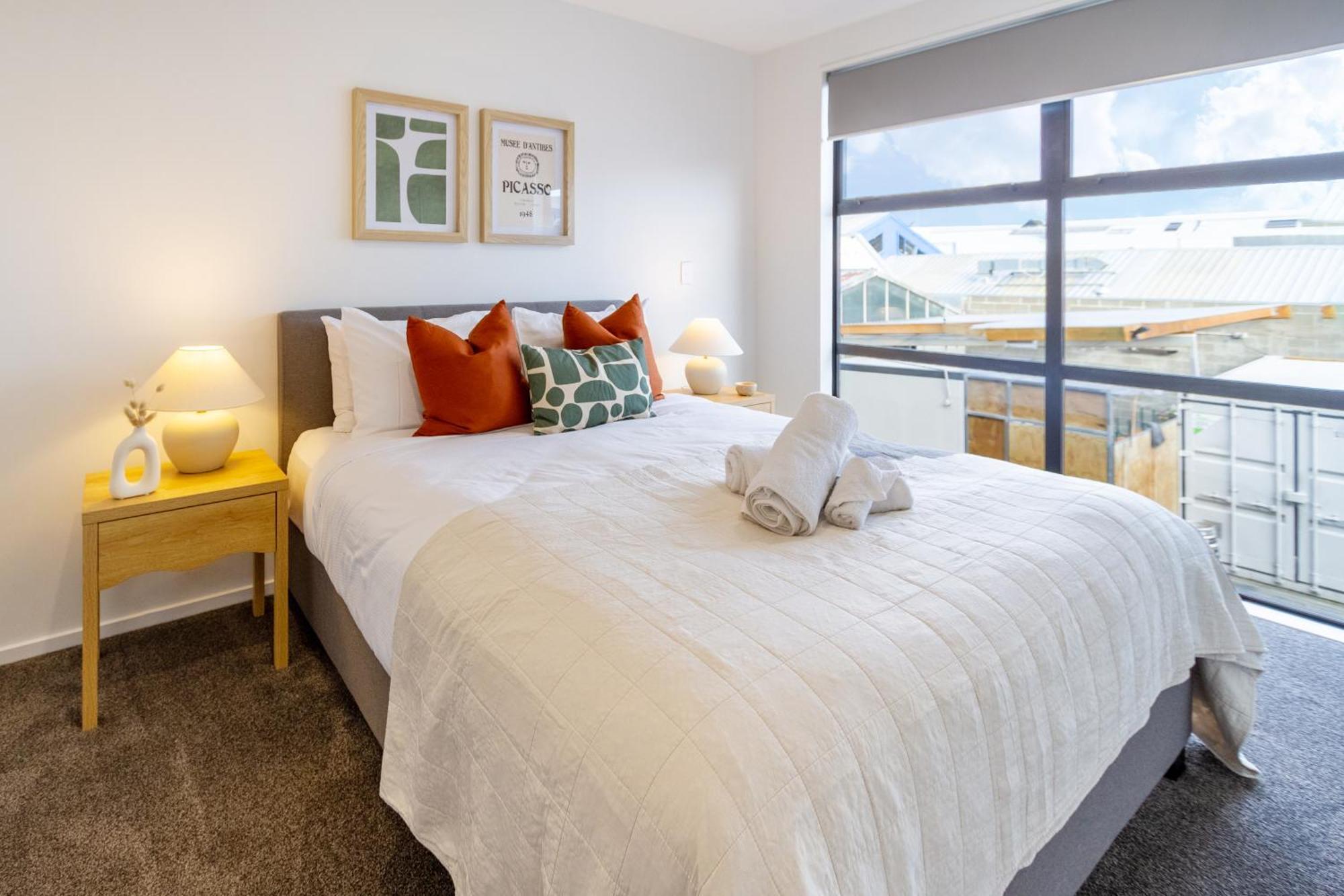 크라이스트처치 2 Bed, 2 Bath W Sofa Bed - Great Cafes Nearby 아파트 외부 사진